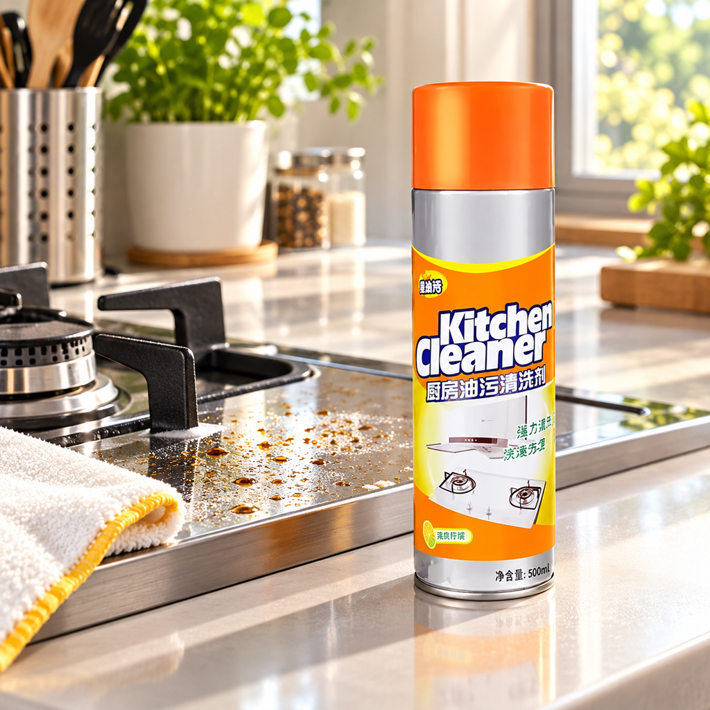 Kitchen Cleaner Spray  for Kitchen Stove, Chimney & Grease Cleaning (500ml)